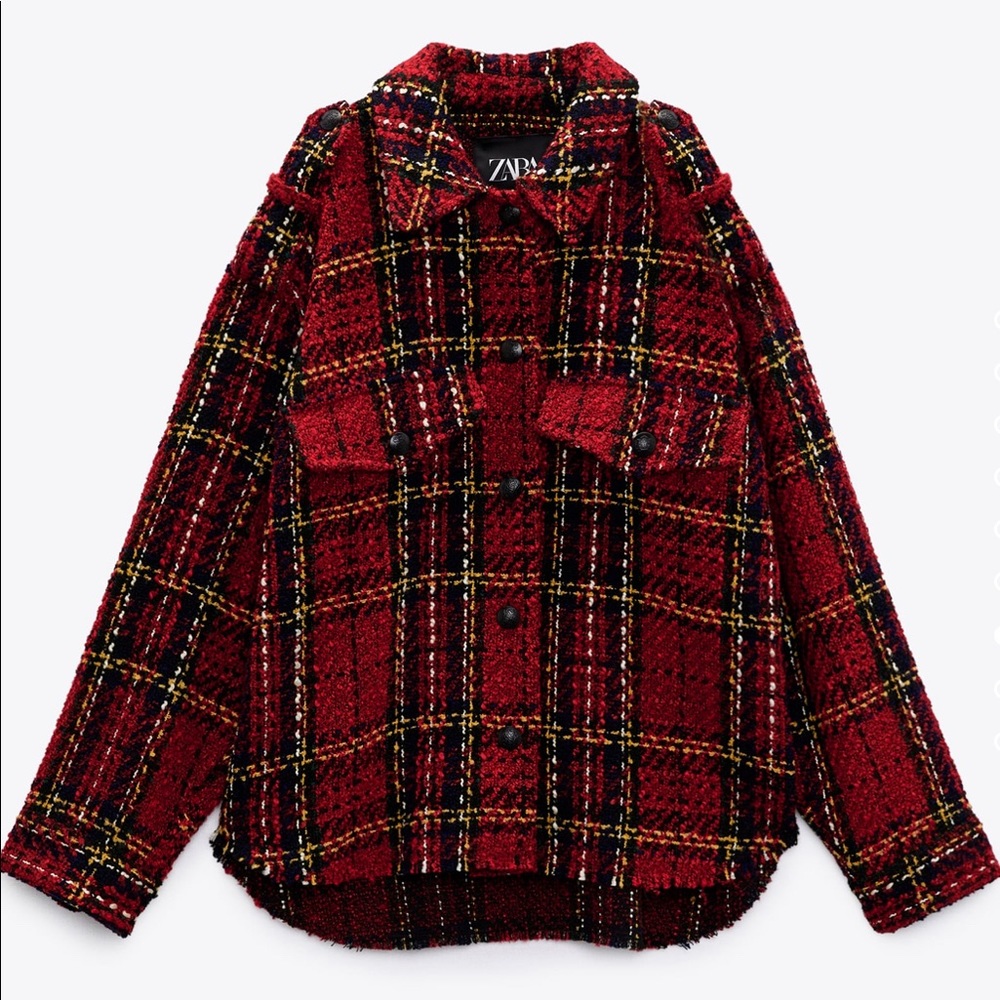 ZARA Textured Jacket/Coat
